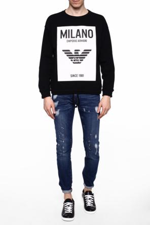 Patched sweatshirt, zdjęcie 2 Patched sweatshirt od Emporio Armani